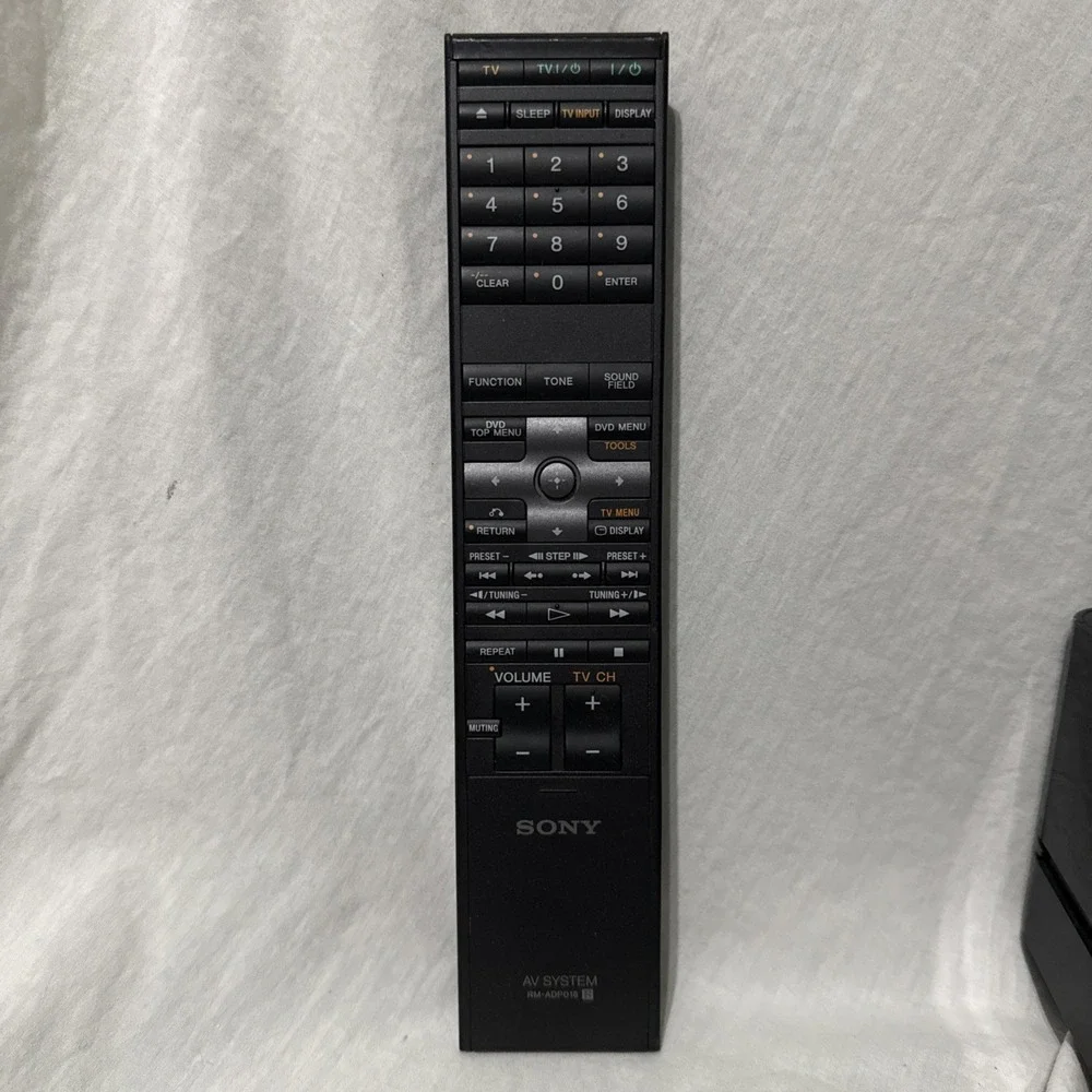 SONY S MASTER Digital Amp DVD HCD-IS10 Home System Receiver & Remote Controller